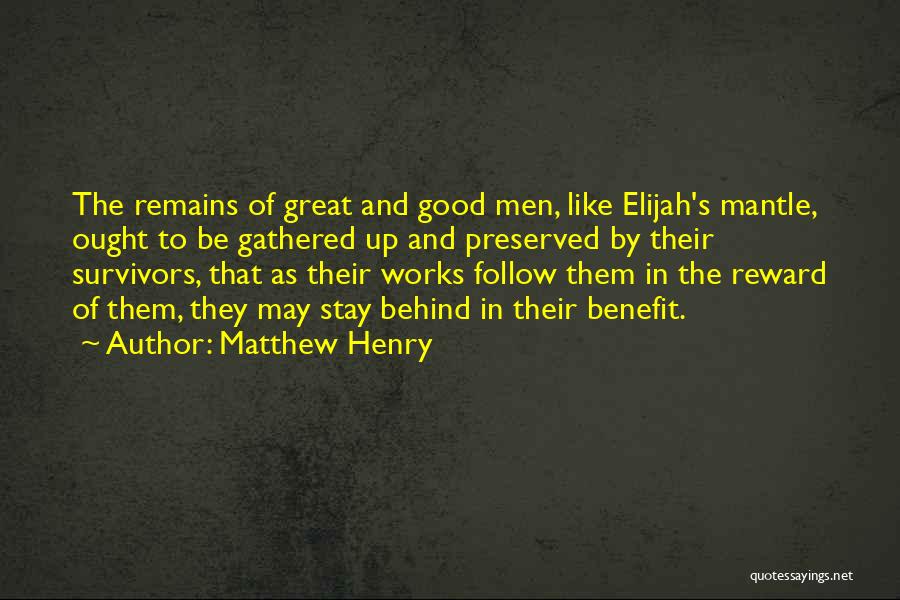 Abuse Acceptance Quotes By Matthew Henry