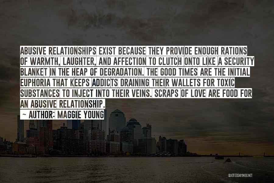 Abuse In Relationships Quotes By Maggie Young