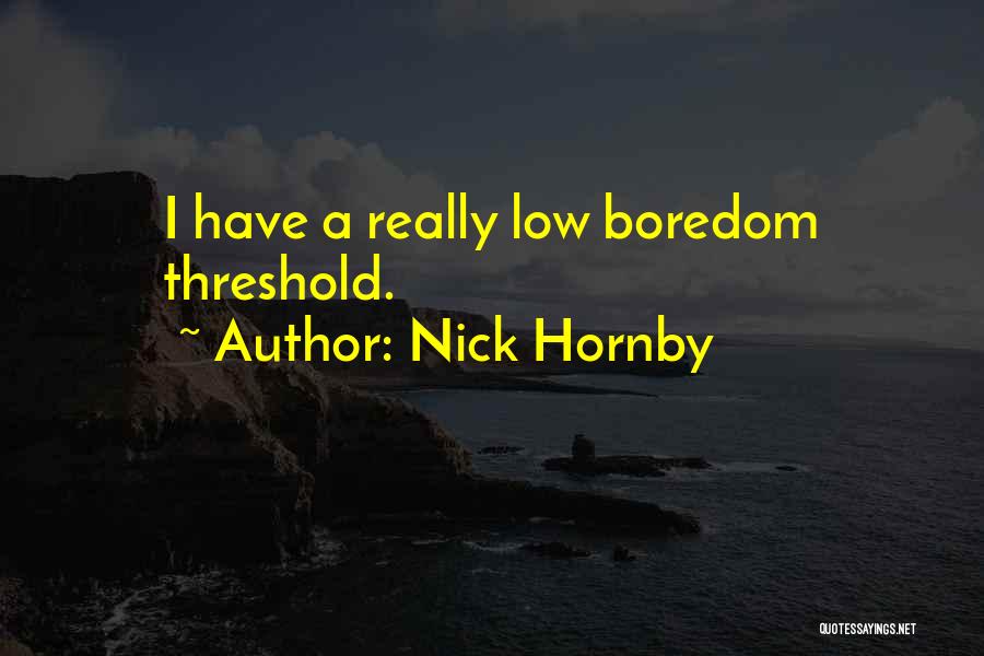 Abuse Of Innocence Quotes By Nick Hornby