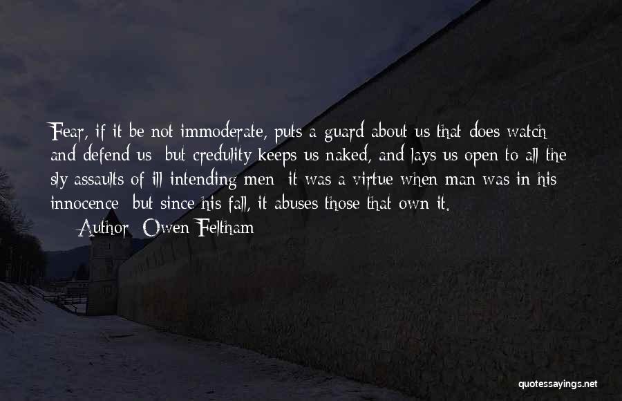 Abuse Of Innocence Quotes By Owen Feltham