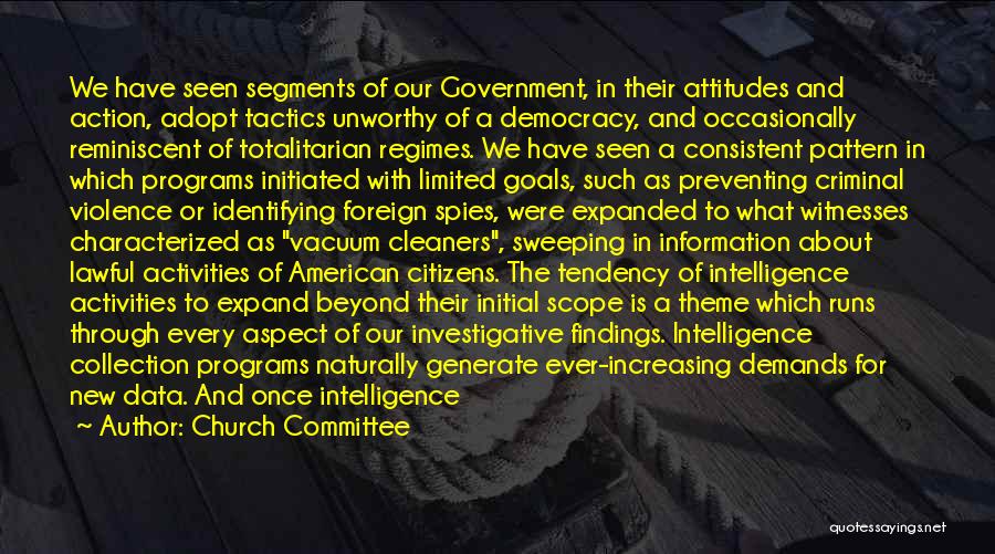 Abuse Of Power Quotes By Church Committee