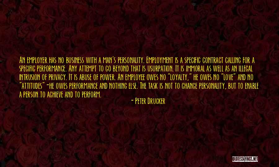Abuse Of Power Quotes By Peter Drucker Abuse Of Power Quotes By Peter Drucker