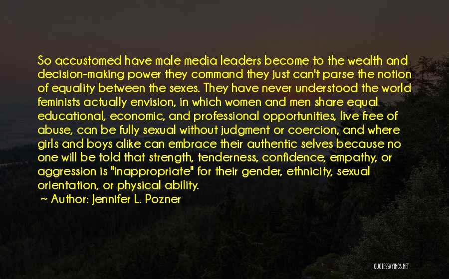 Abuse Power Quotes By Jennifer L. Pozner