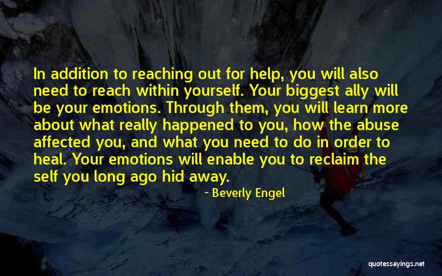 Abuse Recovery Quotes By Beverly Engel