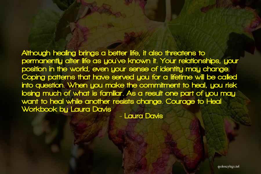 Abuse Recovery Quotes By Laura Davis