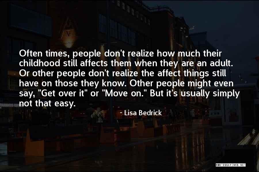 Abuse Recovery Quotes By Lisa Bedrick