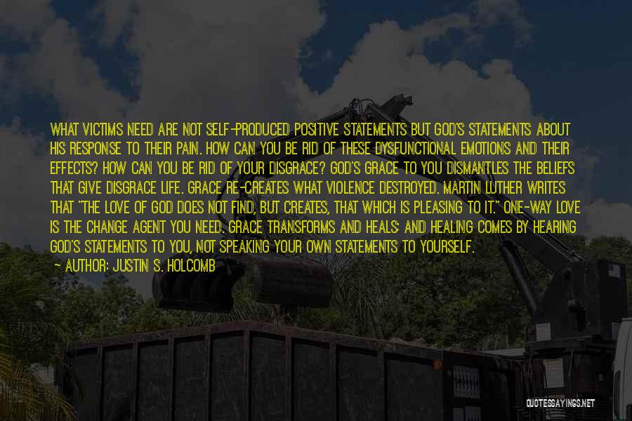 Abuse Victims Quotes By Justin S. Holcomb