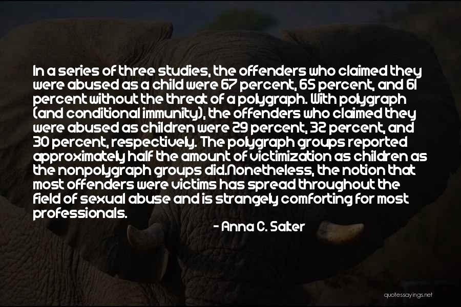 Abused Children Quotes By Anna C. Salter Abused Children Quotes By Anna C. Salter