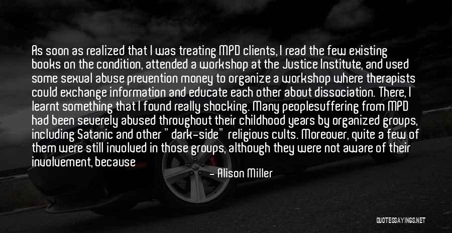 Abused Quotes By Alison Miller