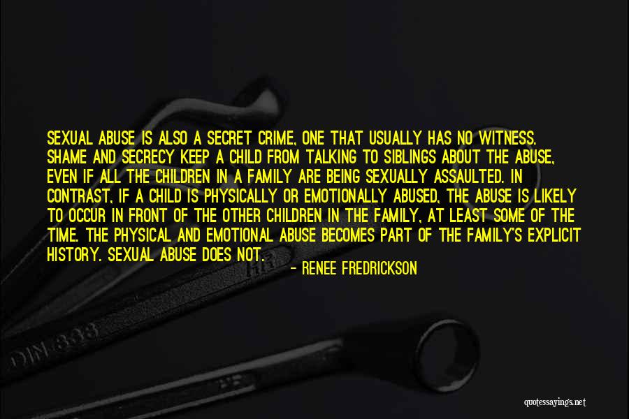 Abused Quotes By Renee Fredrickson