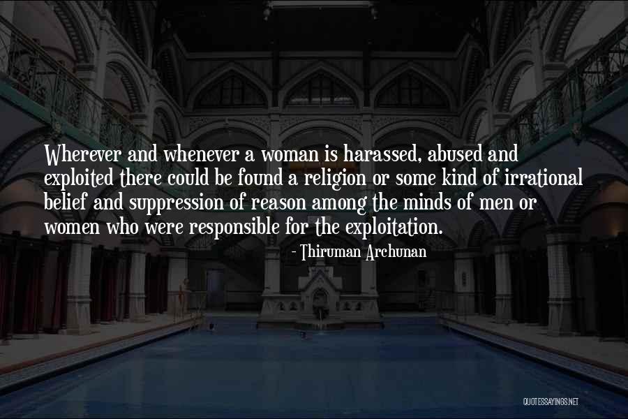 Abused Woman Quotes By Thiruman Archunan Abused Woman Quotes By Thiruman Archunan