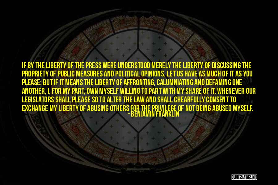 Abusing Others Quotes By Benjamin Franklin Abusing Others Quotes By Benjamin Franklin