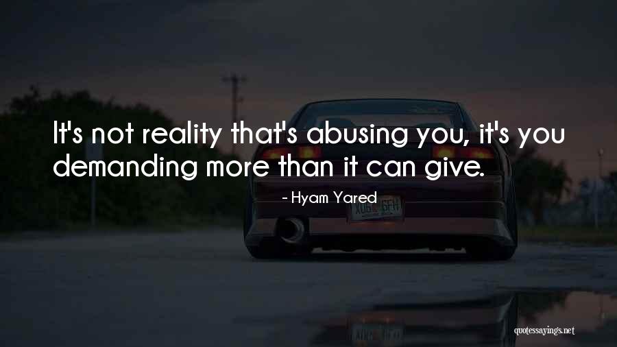 Abusing Others Quotes By Hyam Yared Abusing Others Quotes By Hyam Yared