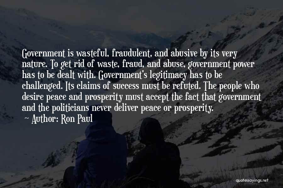 Abusive Quotes By Ron Paul