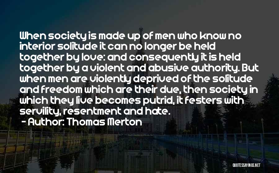 Abusive Quotes By Thomas Merton