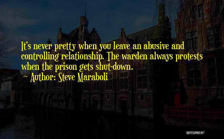 Abusive Relationships Quotes By Steve Maraboli