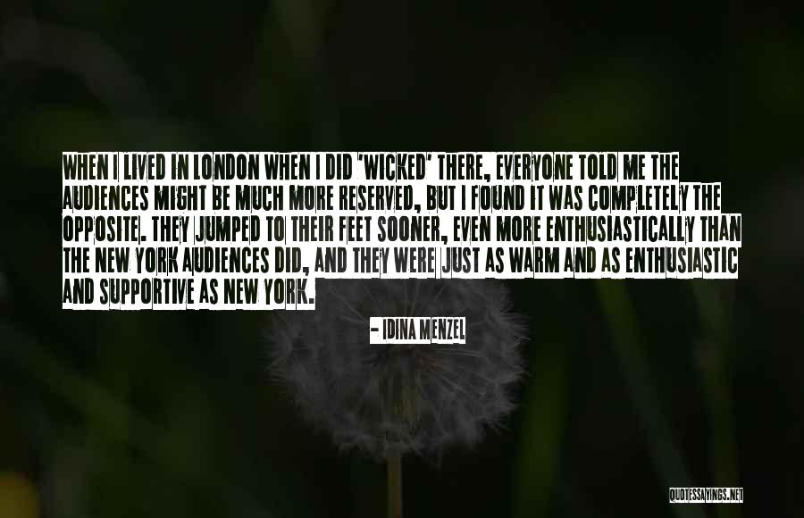 Abussi Houston Quotes By Idina Menzel Abussi Houston Quotes By Idina Menzel