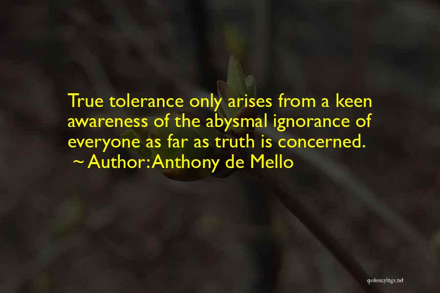 Abysmal Quotes By Anthony De Mello