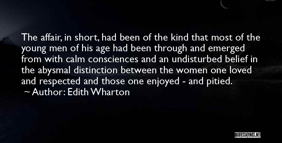 Abysmal Quotes By Edith Wharton