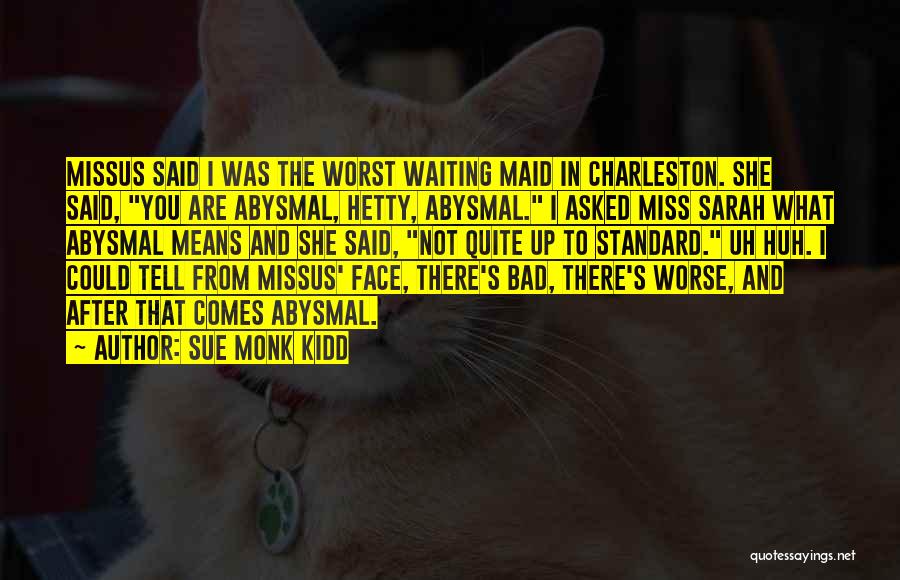 Abysmal Quotes By Sue Monk Kidd