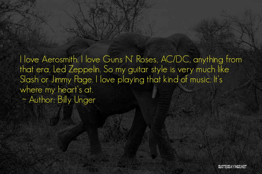 Ac Dc Music Quotes By Billy Unger