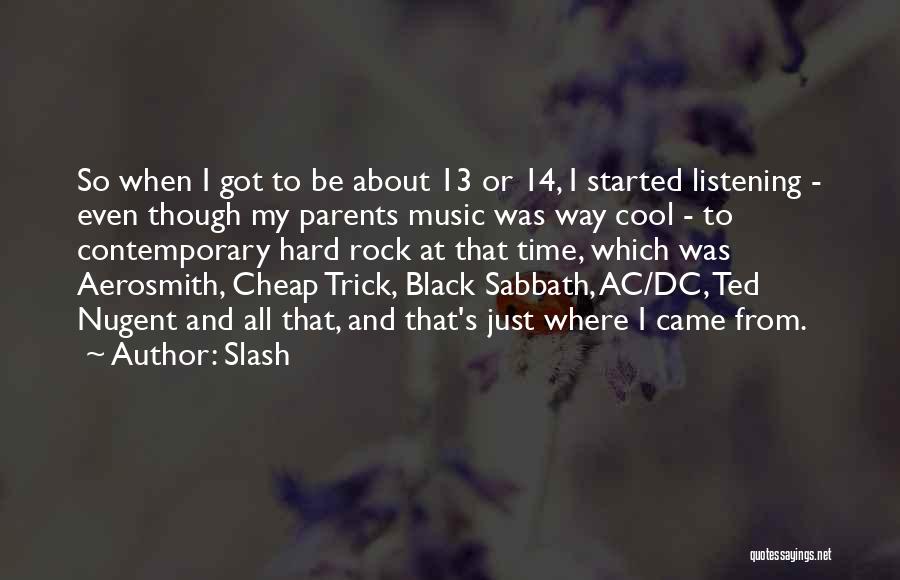 Ac Dc Music Quotes By Slash