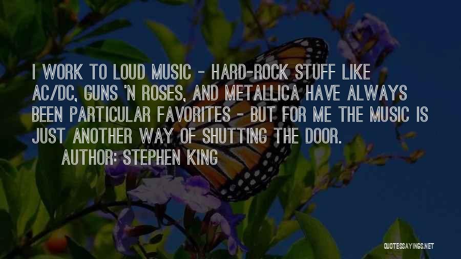 Ac Dc Music Quotes By Stephen King
