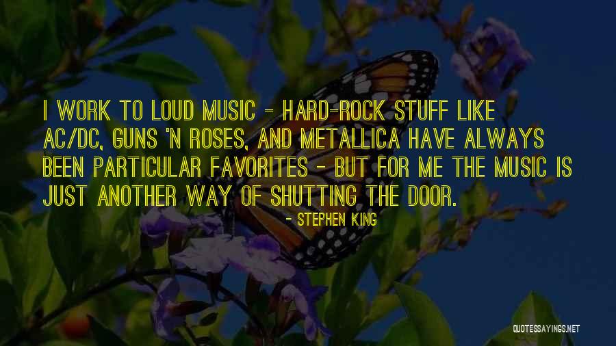 Ac Dc Rock Quotes By Stephen King