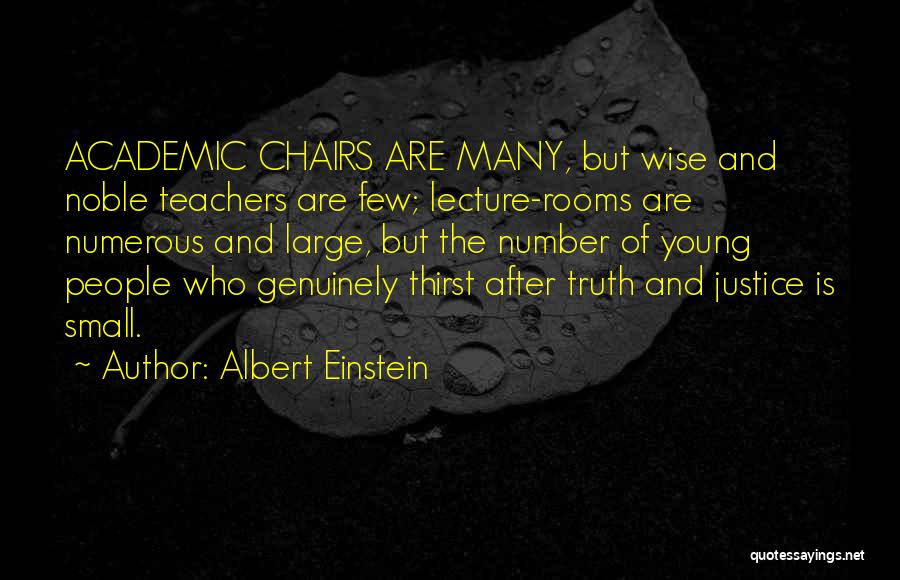 Academic Quotes By Albert Einstein