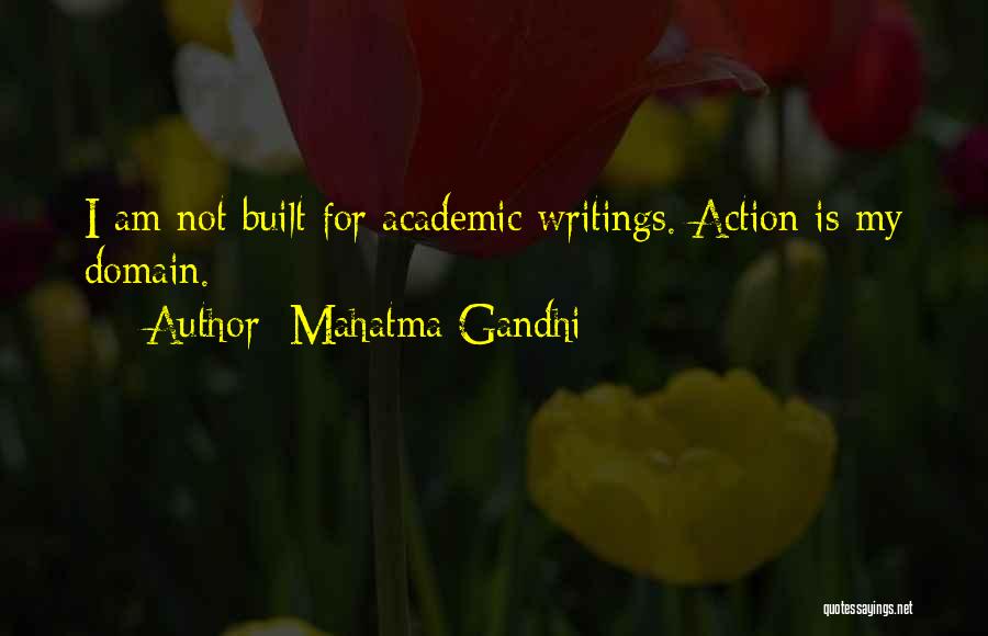 Academic Quotes By Mahatma Gandhi