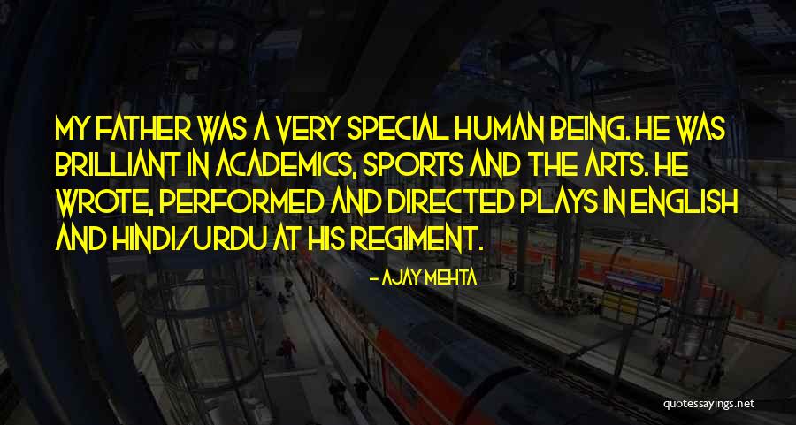 Academics And Sports Quotes By Ajay Mehta Academics And Sports Quotes By Ajay Mehta