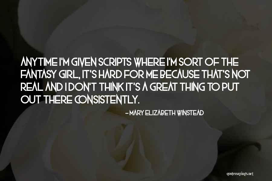 Academics And Sports Quotes By Mary Elizabeth Winstead Academics And Sports Quotes By Mary Elizabeth Winstead