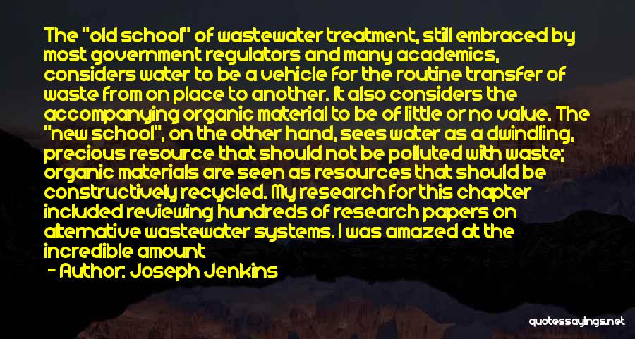 Academics Quotes By Joseph Jenkins