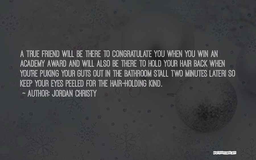 Academy Award Quotes By Jordan Christy