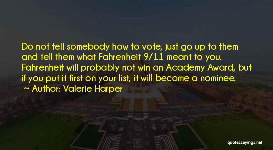 Academy Award Quotes By Valerie Harper