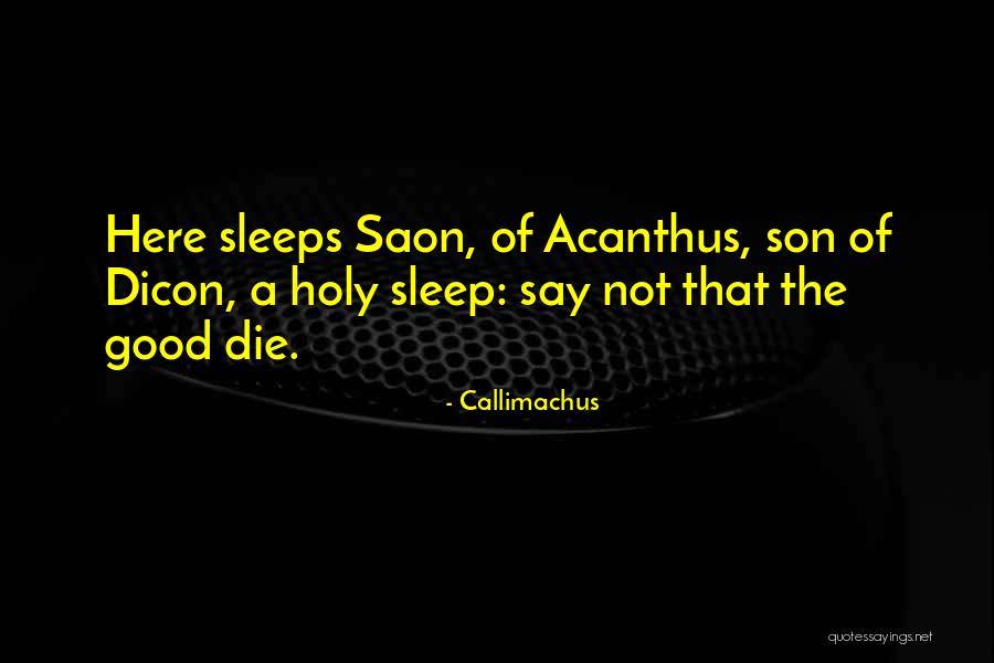 Acanthus Quotes By Callimachus Acanthus Quotes By Callimachus