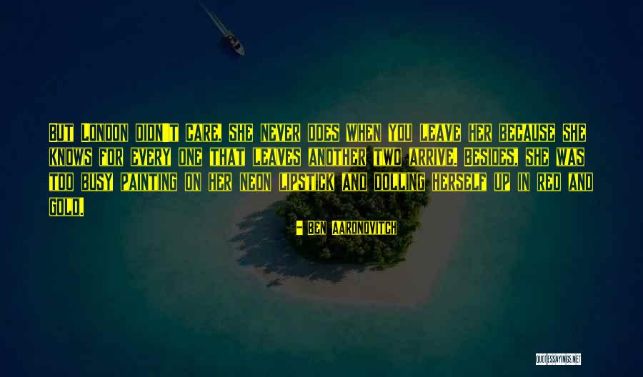 Acariciar Senos Quotes By Ben Aaronovitch Acariciar Senos Quotes By Ben Aaronovitch