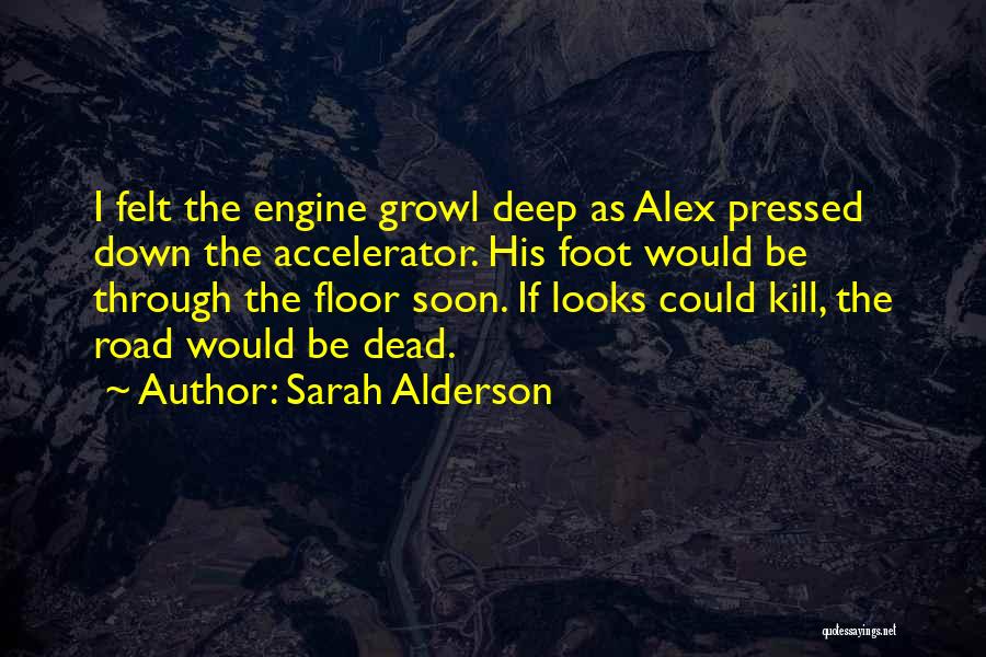 Accelerator Quotes By Sarah Alderson