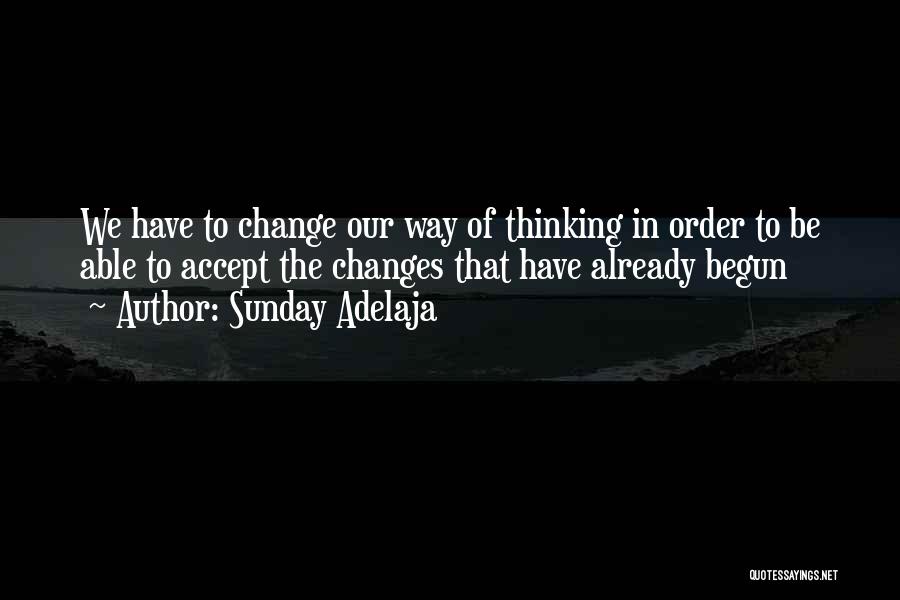 Accept Change Quotes By Sunday Adelaja