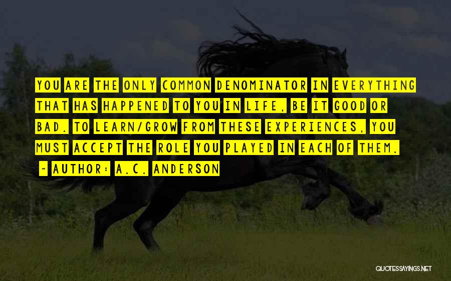 Accept Everything In Life Quotes By A.C. Anderson