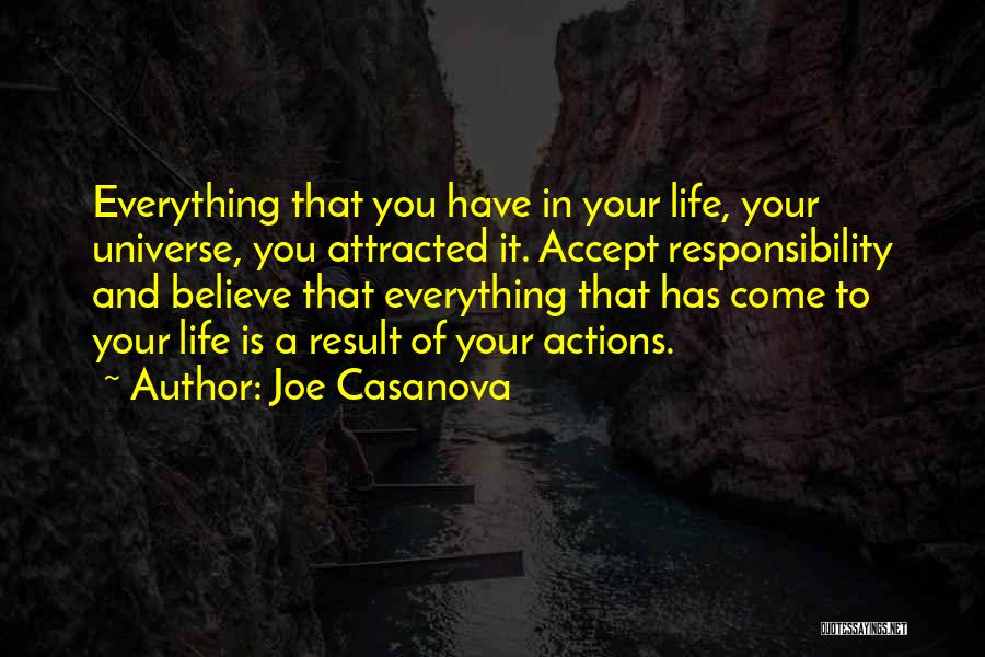 Accept Everything In Life Quotes By Joe Casanova