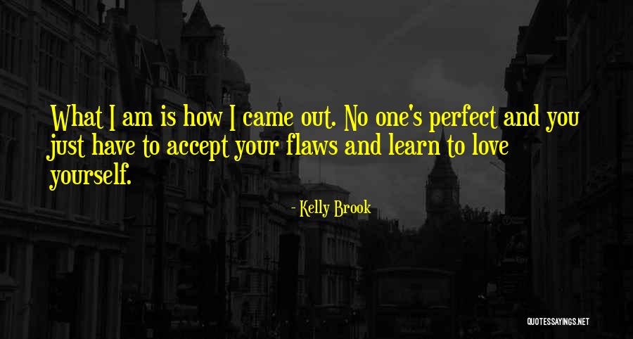 Accept Flaws Quotes By Kelly Brook Accept Flaws Quotes By Kelly Brook