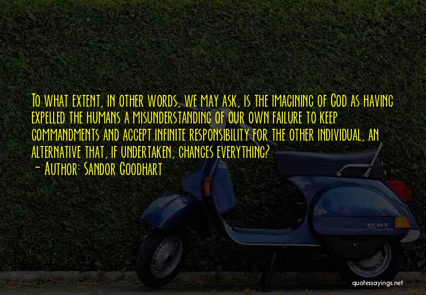 Accept Responsibility Quotes By Sandor Goodhart