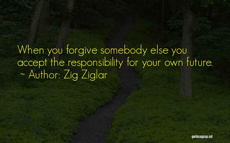 Accept Responsibility Quotes By Zig Ziglar