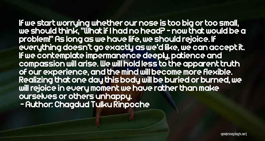 Accept Whatever Comes Quotes By Chagdud Tulku Rinpoche