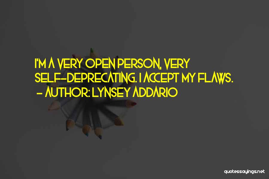 Accept Your Flaws Quotes By Lynsey Addario