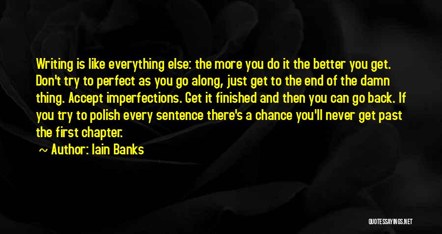 Accept Your Imperfections Quotes By Iain Banks