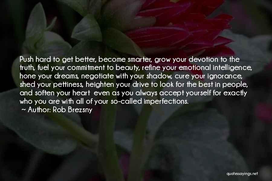 Accept Your Imperfections Quotes By Rob Brezsny