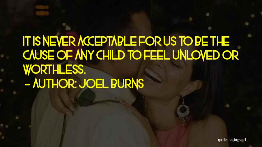 Acceptable Quotes By Joel Burns