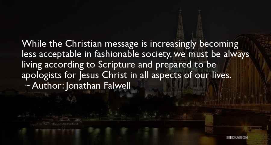 Acceptable Quotes By Jonathan Falwell
